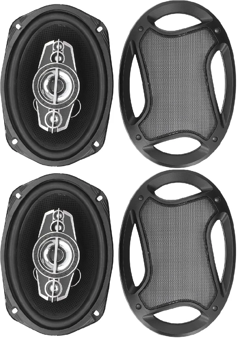 Greensen 2pcs 6x9 Zoll Koaxialauto -Lautsprecher 800 W 4 Ohm Auto -Türlautsprecher mit Haltbarem Gum