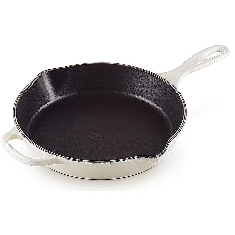 Le Creuset Brat- und Servierpfanne hoch Signature 26 cm Meringue