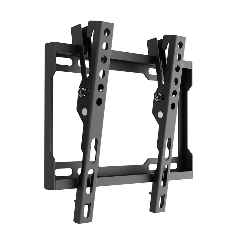 Maclean TV Mount / Bracket, max VESA 200x200, 13-43", up to 45 kg, black, tilt adjustment 0°–8°, MC-186
