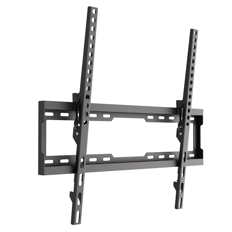 Maclean TV Mount / Bracket, max VESA 600x400, 37-86", up to 45 kg, black, tilt adjustment 0°–8°, MC-188