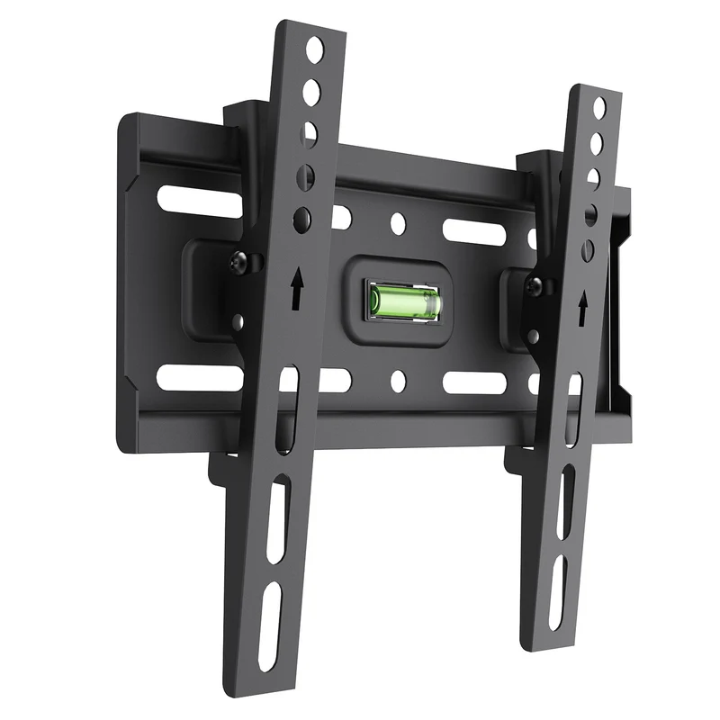 Maclean TV Mount / Bracket, max VESA 200x200, 13-43", up to 45 kg, black, tilt adjustment +2°–-10°, MC-189