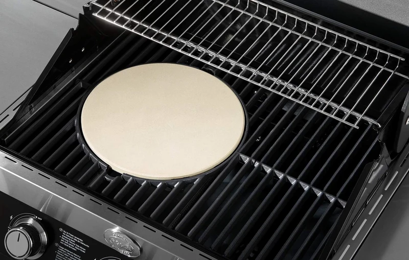 RÖSLE Abdeckhaube BBQ-Station VIDERO G4/G4-S, Hochwertige Schützhülle & Vario Pizzastein, Hochwertig