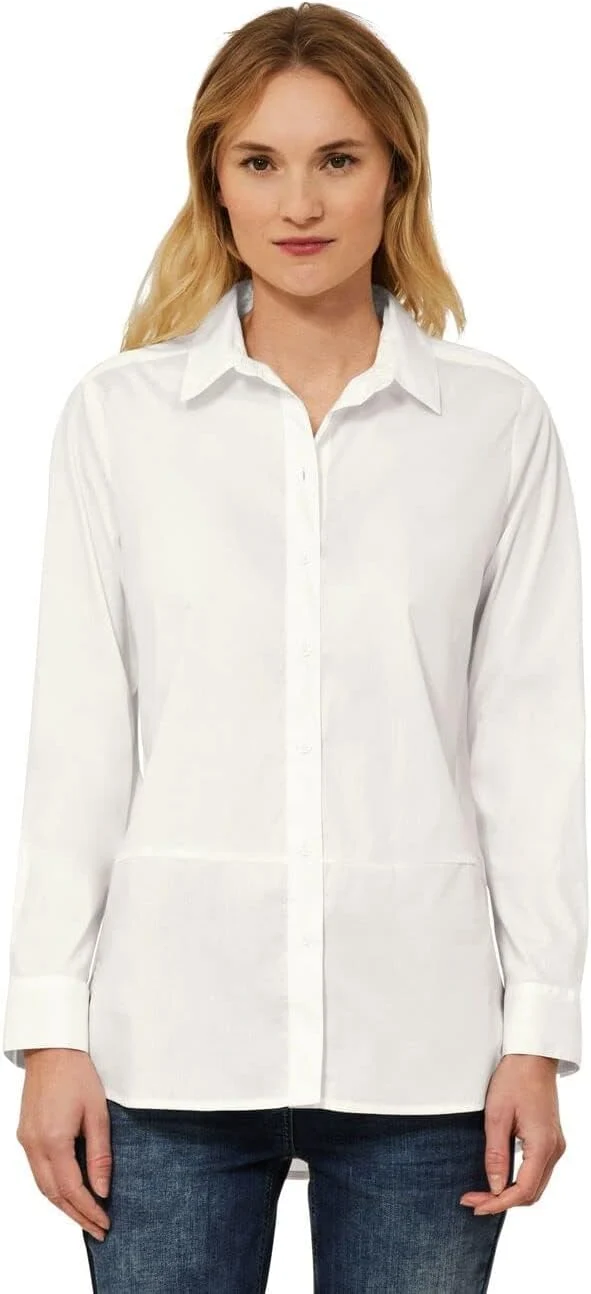 Cecil Damen Longbluse M Vanilla White, M Vanilla White