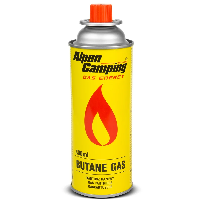 Alpen Camping 28x 400ml Gas Cartridge Gas Bottle for Gas Stove, Camping Stove, Bunsen Burner, Soldering Burner