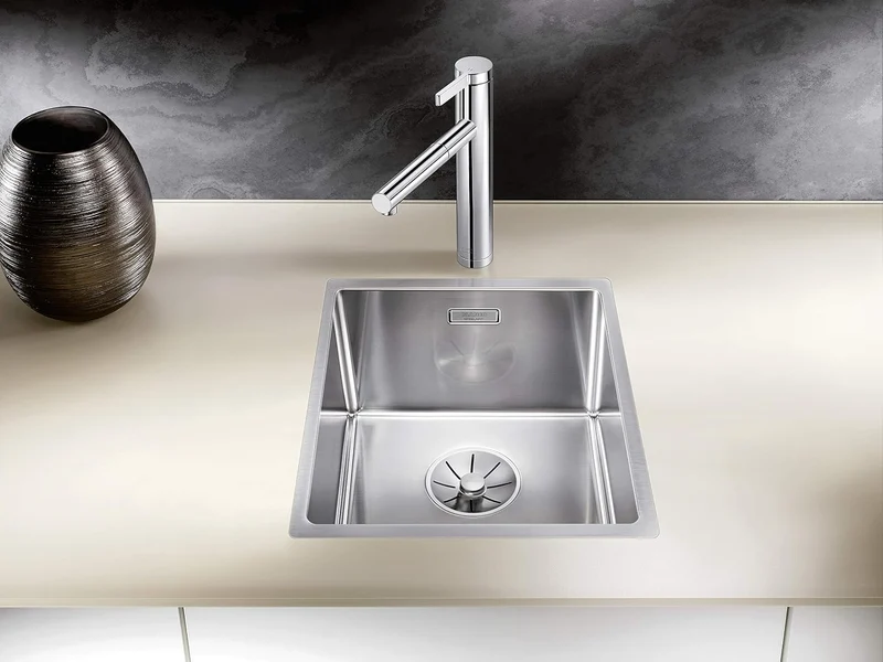 BLANCO CLARON 340-U | Edelstahl Spüle | Einbauart: Unterbau | für 40 cm breite Unterschränke | Wider
