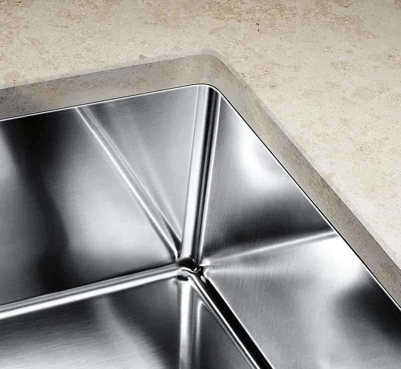 BLANCO CLARON 340-U | Edelstahl Spüle | Einbauart: Unterbau | für 40 cm breite Unterschränke | Wider