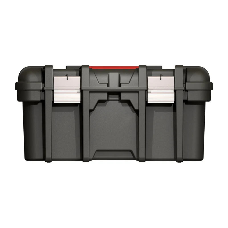 Keter tool box, metal latches, ergonomic handle, Wide Tool Box 16''