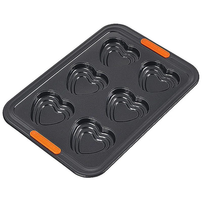Le Creuset 6er Herz gestuft