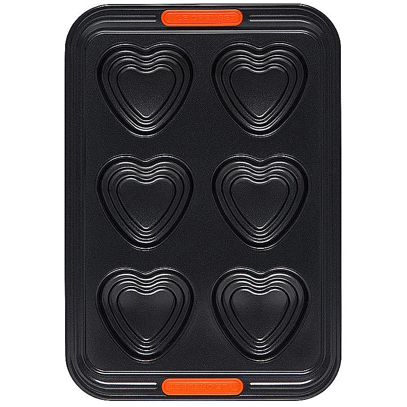 Le Creuset 6er Herz gestuft