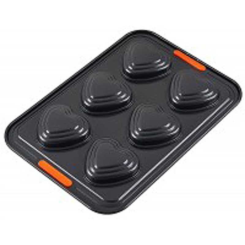 Le Creuset 6er Herz gestuft