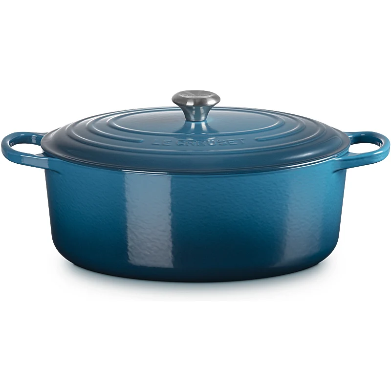 Le Creuset Bräter Signature oval 29cm Deep Teal