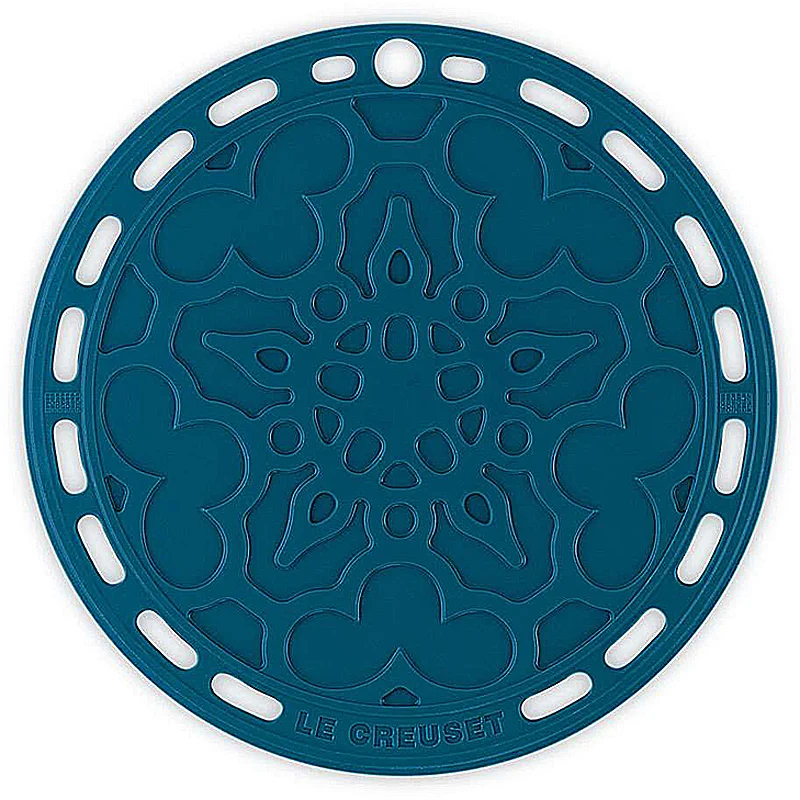 Le Creuset Silikonuntersetzer Tradition Deep Teal