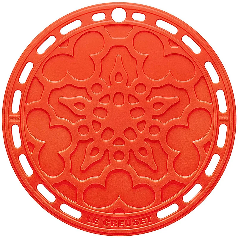 Le Creuset Silikonuntersetzer Tradition Ofenrot