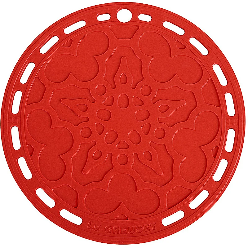 Le Creuset Silikonuntersetzer Tradition Kirschrot