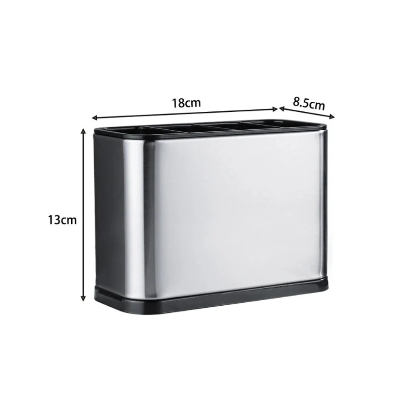 Kitchen Utensil Cutlery Holder Stainless Steel