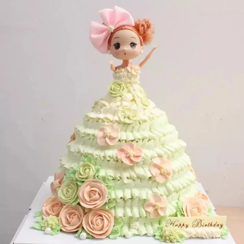 Doll Cake Tray Aluminium 6.5"