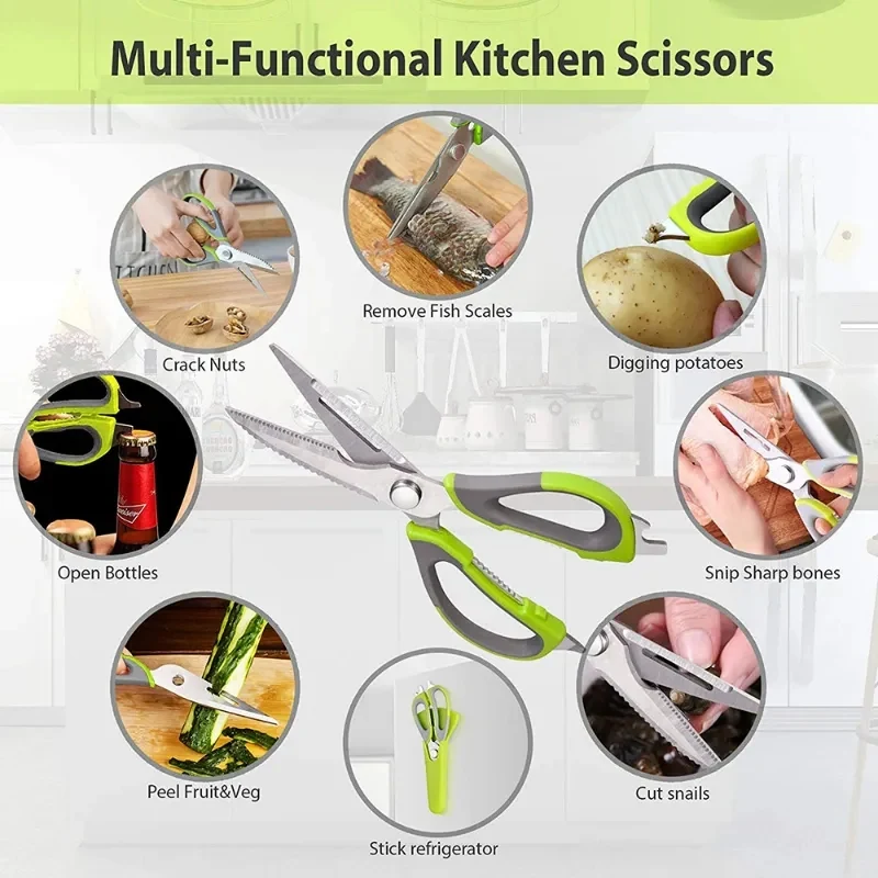 Multipurpose Stainless Steel Kitchen Scissor