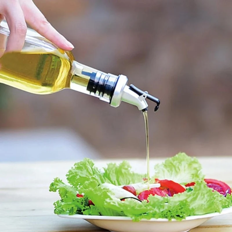 Pour Spout Glass Oil Bottle 250 ml