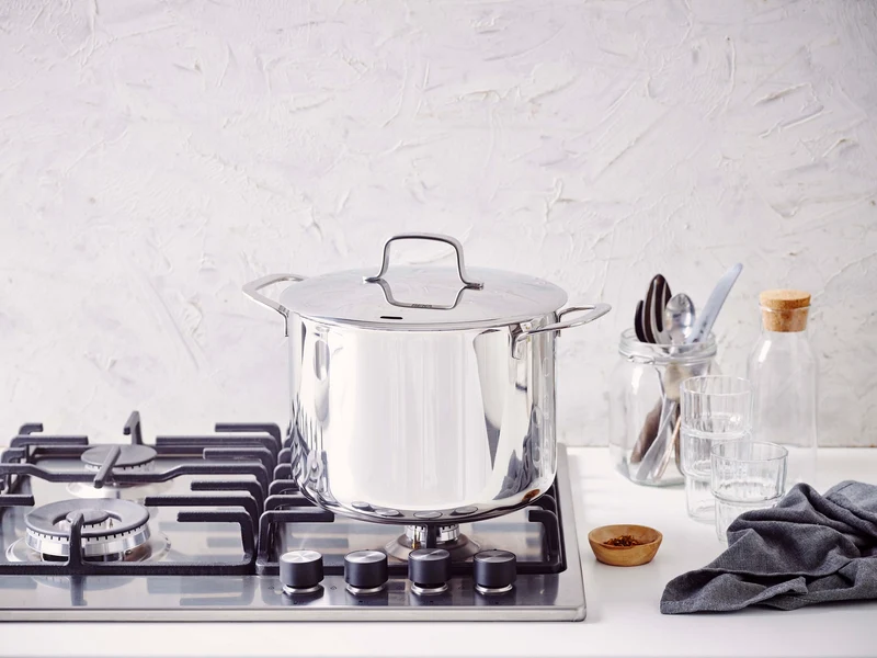 Beka Kochtopf Maestro RVS mit Deckel ø 20 cm / 3,7 Liter - geeignet für alle Wärmequellen