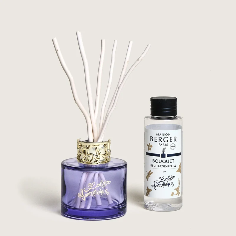 Maison Berger Geschenkset Duo Lolita Lempicka – Duftstäbchen 80 ml & Raumspray 50 ml – Lila