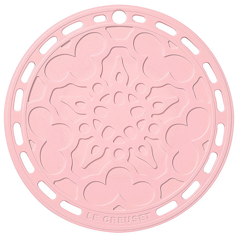 Le Creuset Silikonuntersetzer Tradition Shell Pink