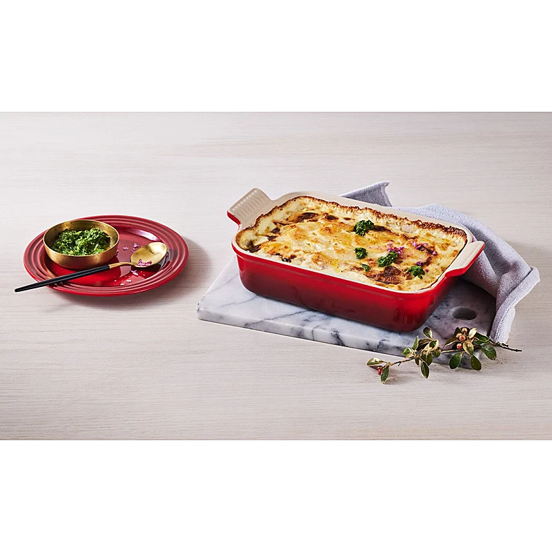 Le Creuset Auflaufform Tradition 19 cm Kirschrot