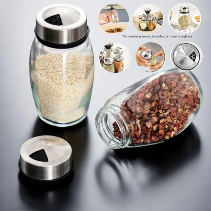 Rotating Spice Rack 6 Bottles