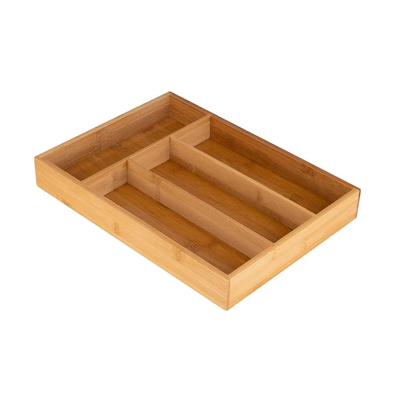 Cutlery Tray Bamboo 4 Sections