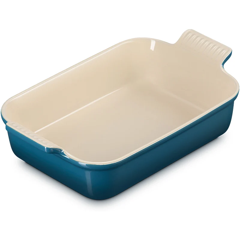 Le Creuset Auflaufform Tradition 32 cm Deep Teal