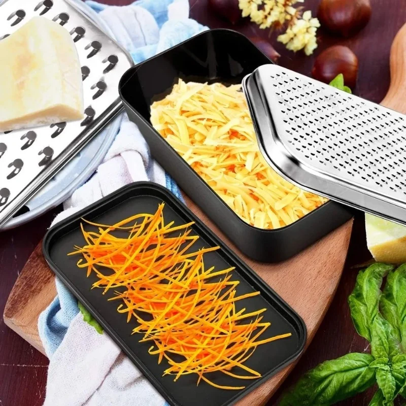 Box Grater with Container