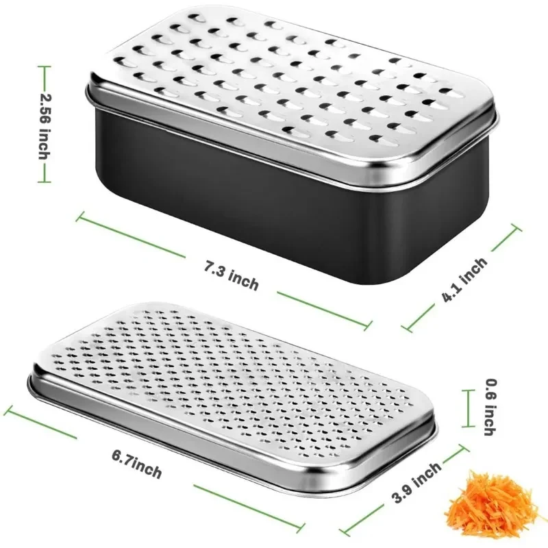 Box Grater with Container