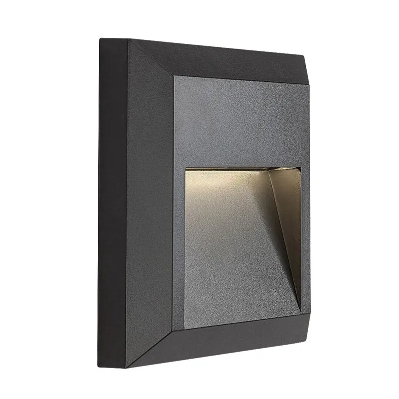 Rabalux lamp, wall lamp, outdoor, LED 4W, anthracite, Trento