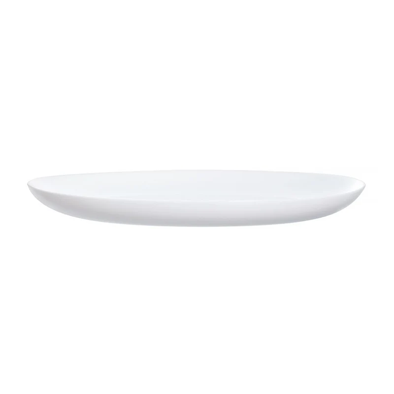 Luminarc dinner plate, white, round, 25 cm, Diwali White