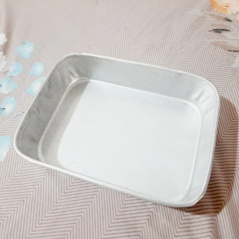 Aluminum Cake Baking Tray 10 x 7.5 inch