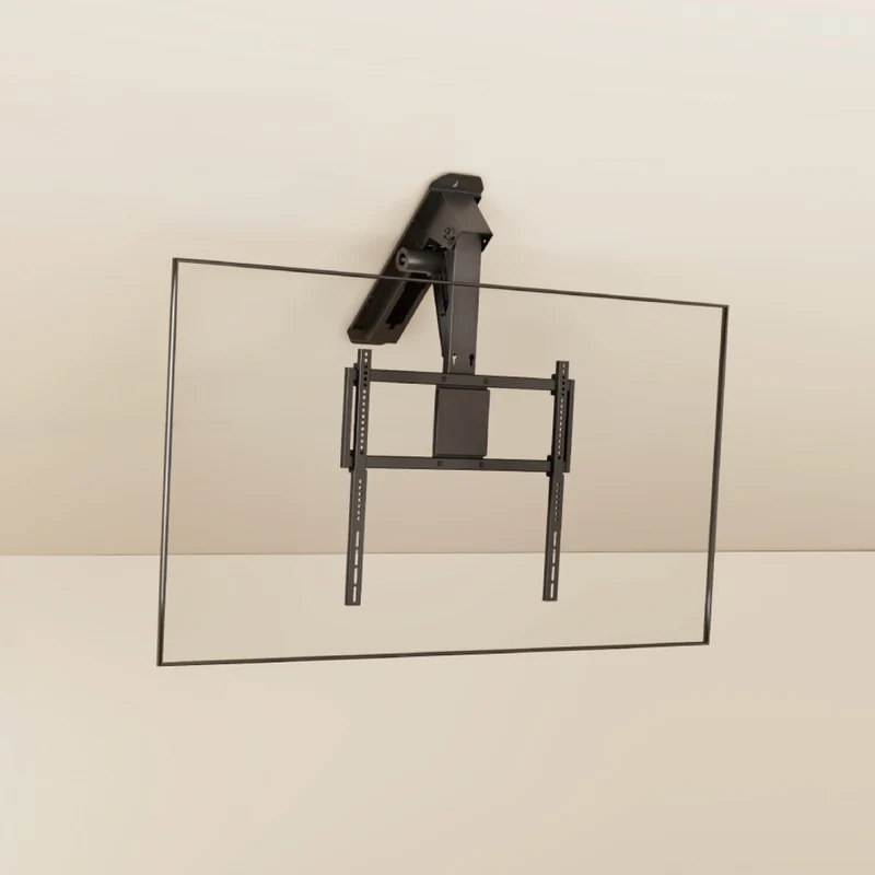 Maclean Electric TV Mount, Ceiling-Mounted, Tuya Compatible, Max. VESA 800x400, for 43-86" TVs, Max. 55 kg, MC-176 T