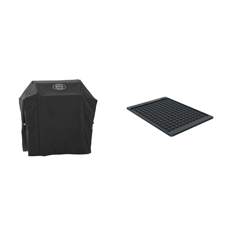 RÖSLE Abdeckhaube BBQ-Station VIDERO G4/G4-S, Hochwertige Schützhülle & Ablagematte Silikon, Hochwer