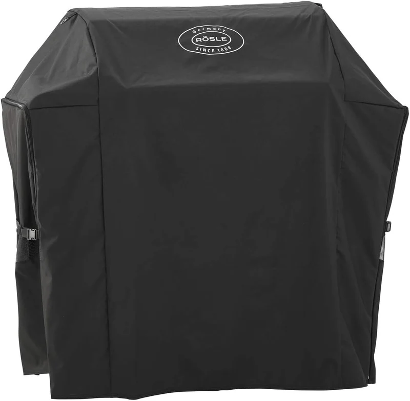 RÖSLE Abdeckhaube BBQ-Station VIDERO G4/G4-S, Hochwertige Schützhülle & Ablagematte Silikon, Hochwer