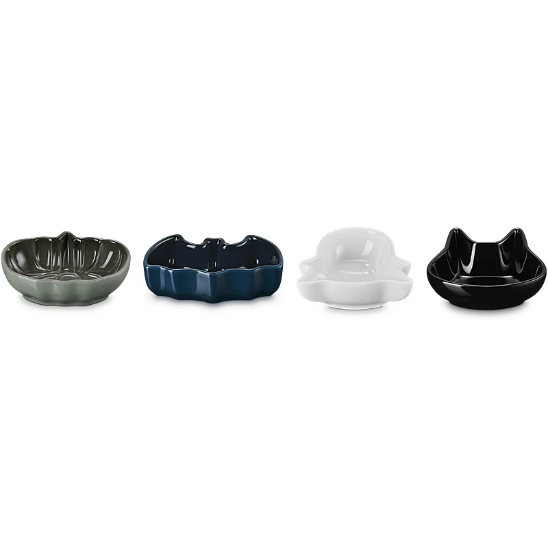 Le Creuset 4er-Set Mini-Schälchen Halloween