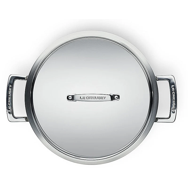 Le Creuset 3-ply Profipfanne antihaft mit Deckel 24 cm