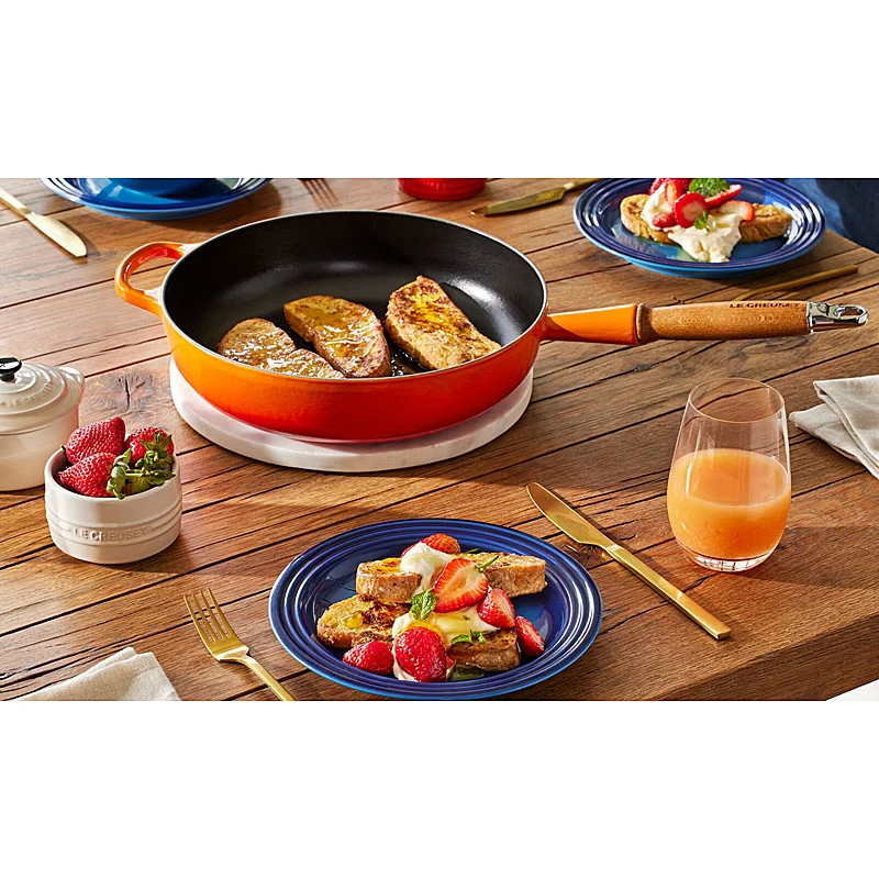 Le Creuset Sautepfanne Signature 28 cm Ofenrot