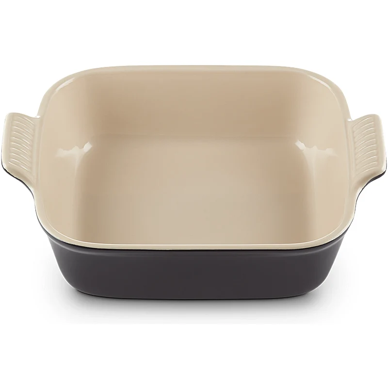 Le Creuset Auflaufform Tradition quadratisch 23 cm Schwarz