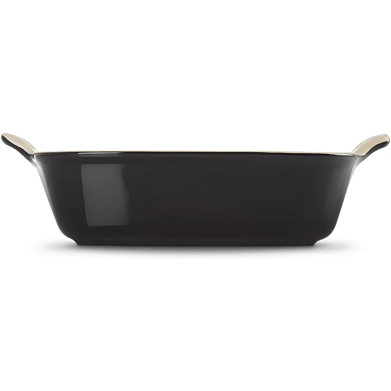 Le Creuset Auflaufform Tradition quadratisch 23 cm Schwarz
