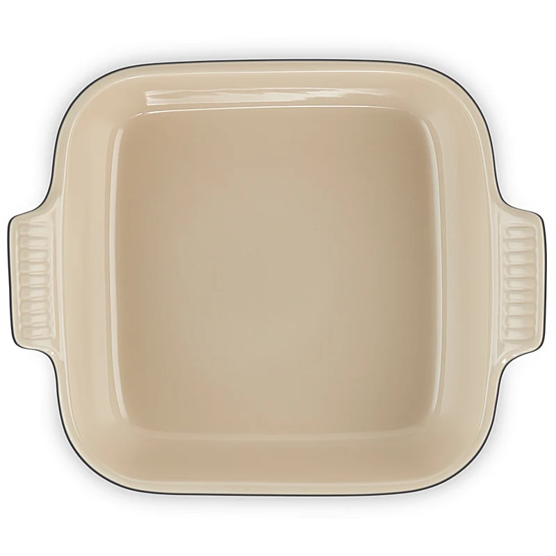 Le Creuset Auflaufform Tradition quadratisch 23 cm Schwarz