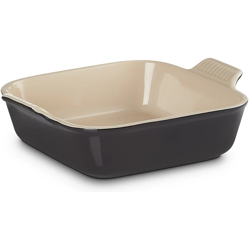 Le Creuset Auflaufform Tradition quadratisch 23 cm Schwarz