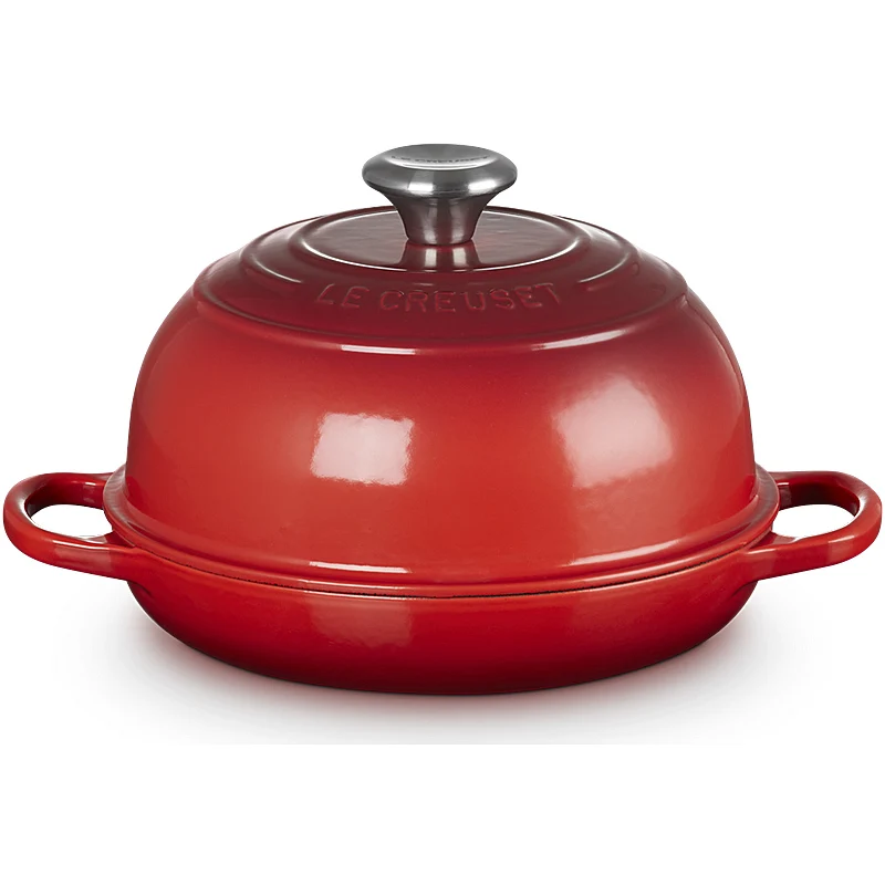 Le Creuset Brot Bräter 24 cm Kirschrot