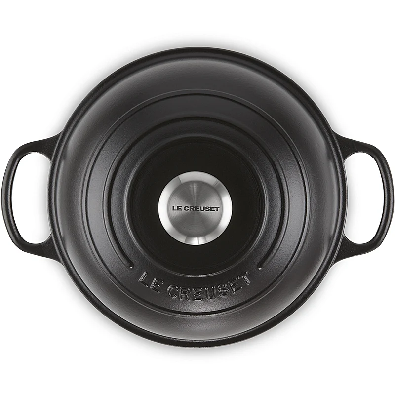 Le Creuset Brot Bräter 24 cm Schwarz