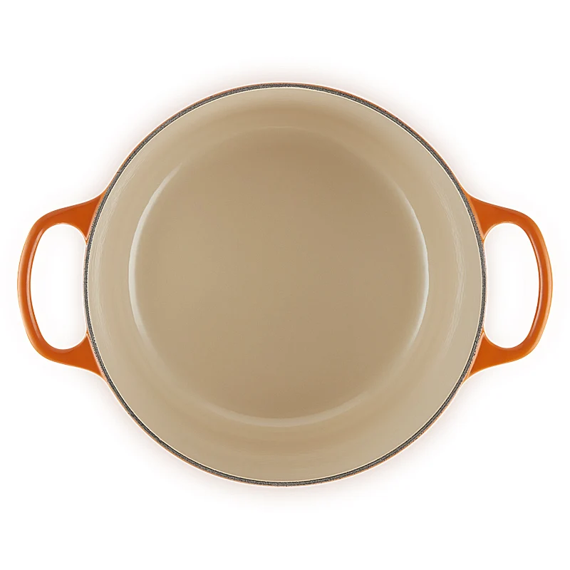 Le Creuset Bräter Signature hoch 24 cm Ofenrot