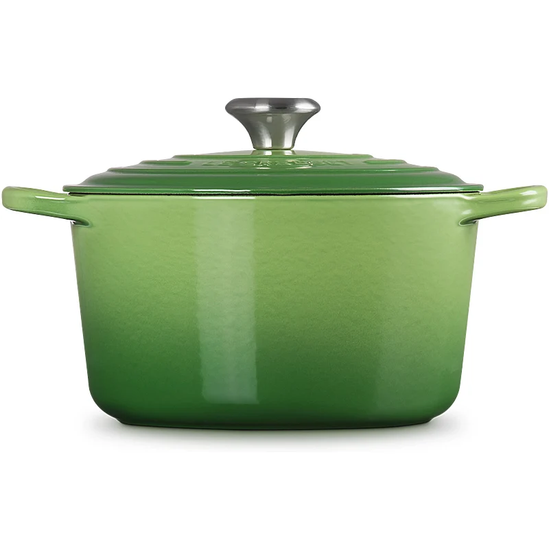 Le Creuset Bräter Signature hoch 24 cm Bamboo Green