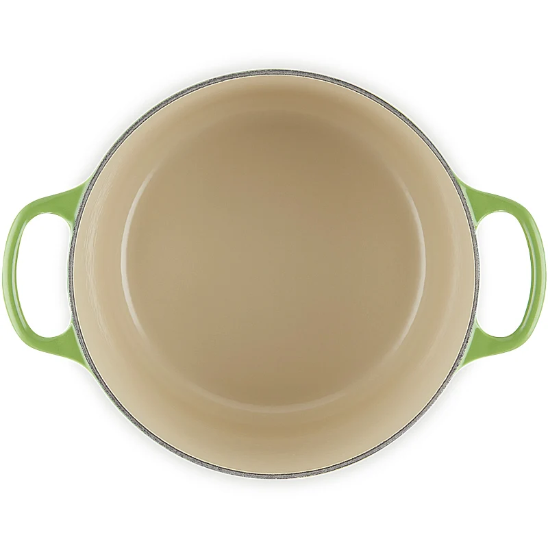 Le Creuset Bräter Signature hoch 24 cm Bamboo Green