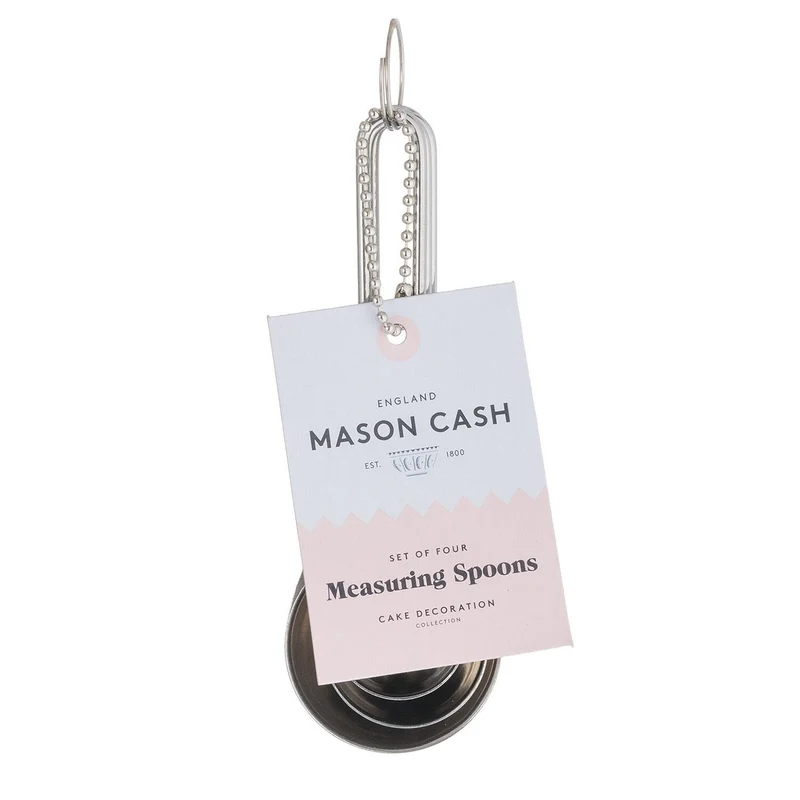Set de 4 cucharas medidoras inox Mason Cash